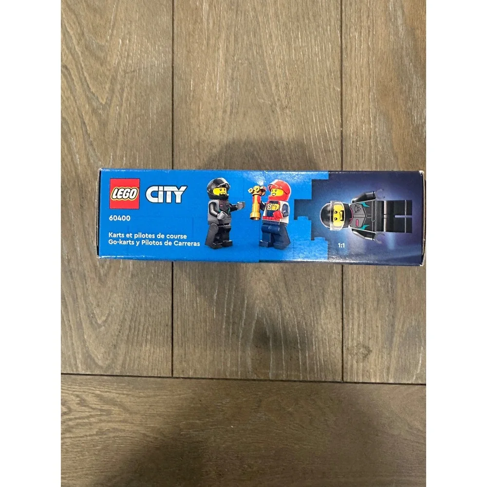 LEGO Kids Multicolor City Go-Karts and Race Drivers 60400 Building Set 99 Pcs